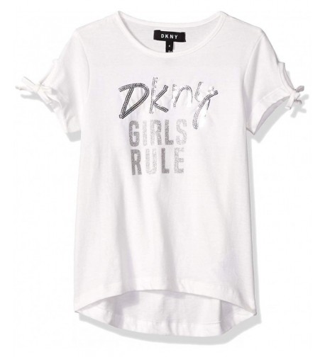 DKNY Printed Girls Rule Top