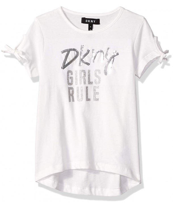 DKNY Printed Girls Rule Top