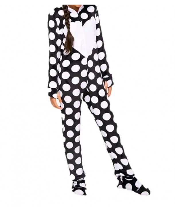 Justice One Piece Fleece Footed Pajamas