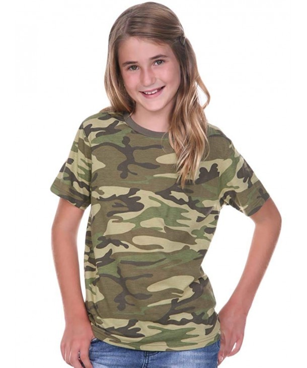 Kavio Youth Camouflage Short Sleeve
