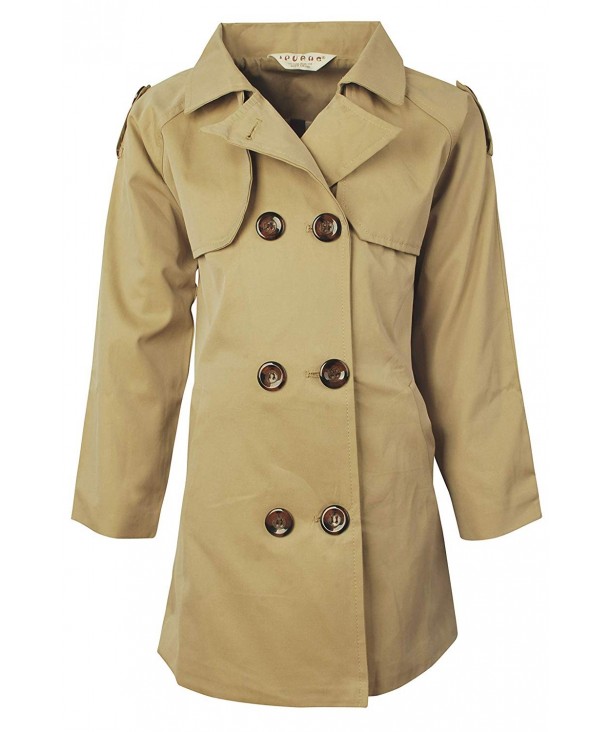 Ipuang Cotton Sleeves Trench Waterproof