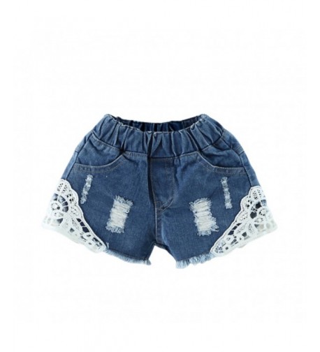 Girls Shorts Baywell Ripped Stretchy