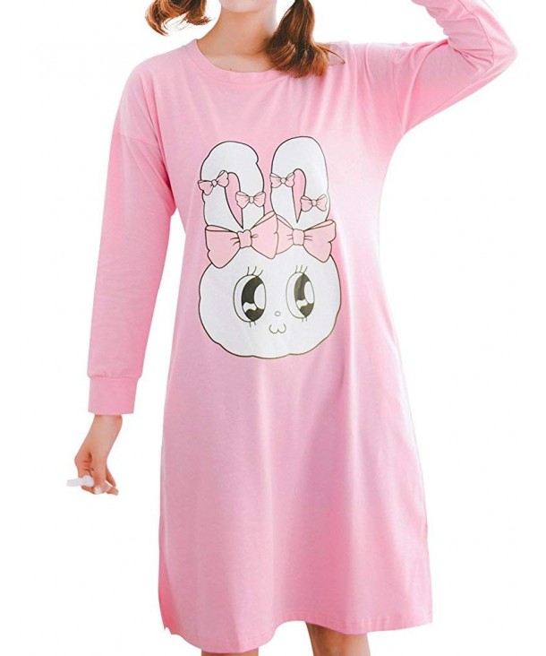 MyFav Spring Nightgowns Bowknots Sleepwear