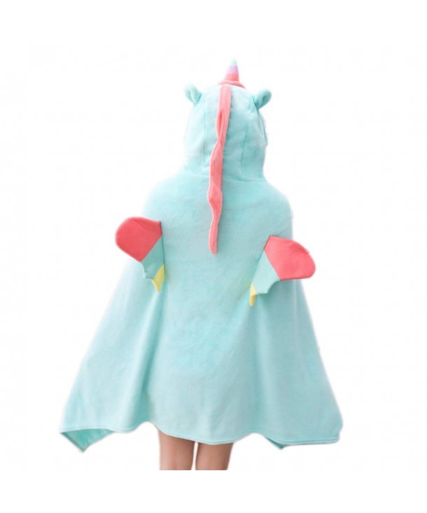 Cartoon Unicorn Blanket Decoration Childrens