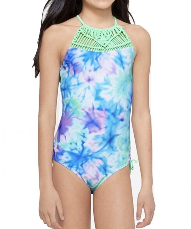 Justice Girls Tie Piece Swimsuit