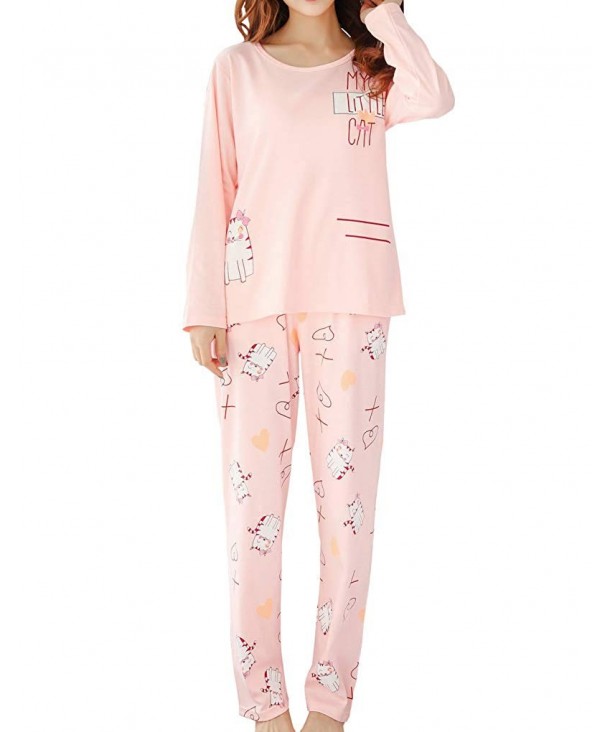 MyFav Pajamas Sleeve Sleepwear Loungewear