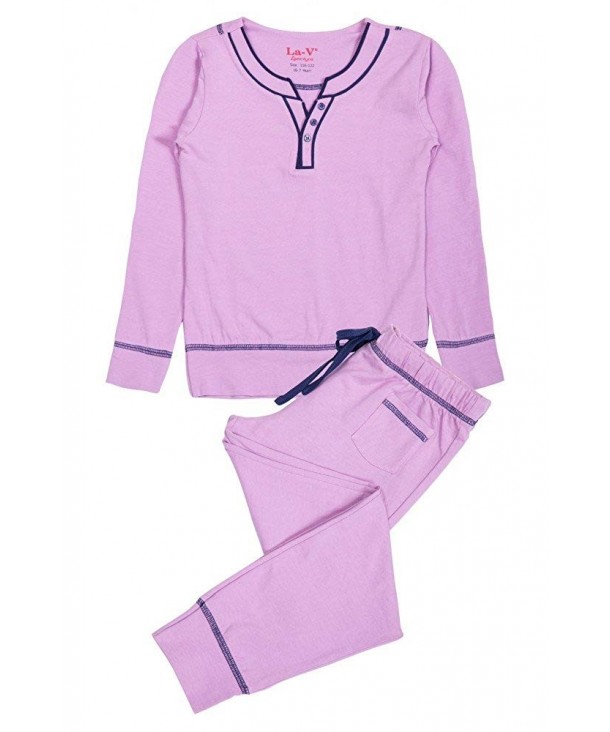 Girls Pajamas Pink Size 128 134