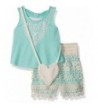 Beautees Little Sleeveless Embroidered Screen