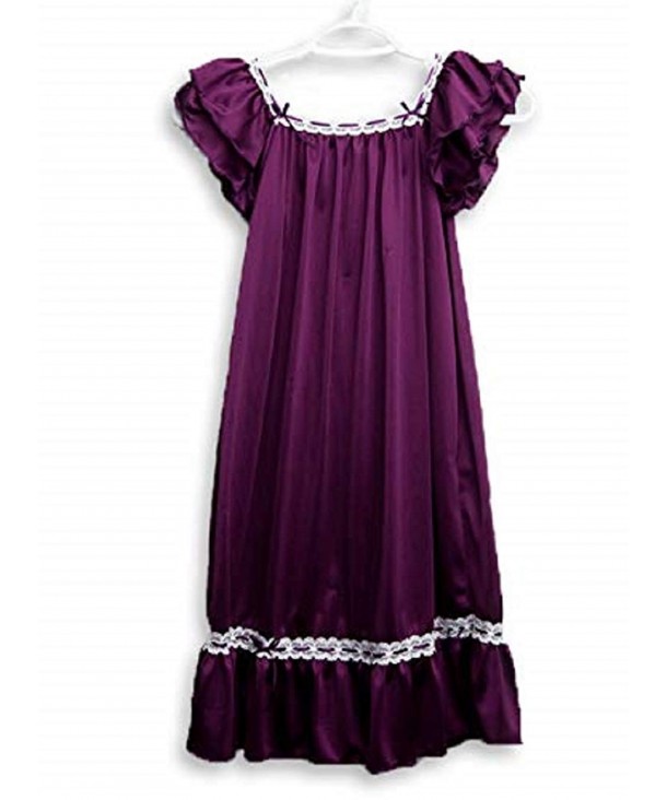 Betsy Lace Girls Vintage Nightgown