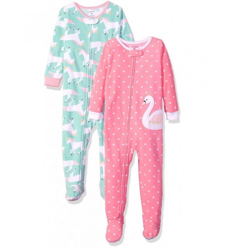 Carters Toddler 2 Pack Fleece Pajamas