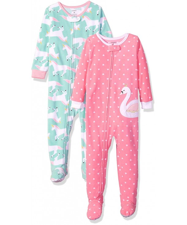 Carters Toddler 2 Pack Fleece Pajamas