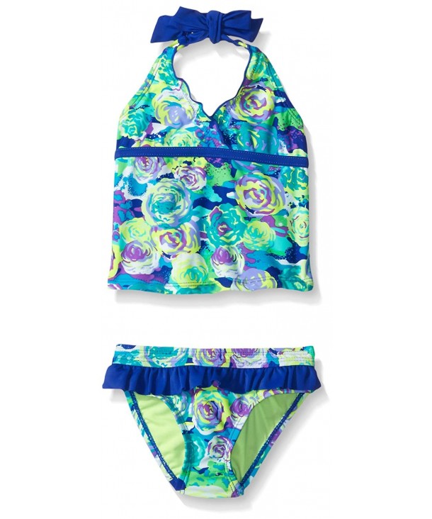 Breaking Waves Rainbow Tankini Swimsuit