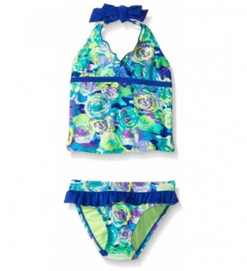 Breaking Waves Rainbow Tankini Swimsuit
