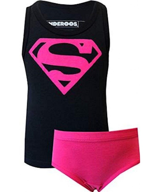 Underoos Girls Supergirl Superman Underwear