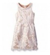 Rare Editions Girls Sequin Embroidered