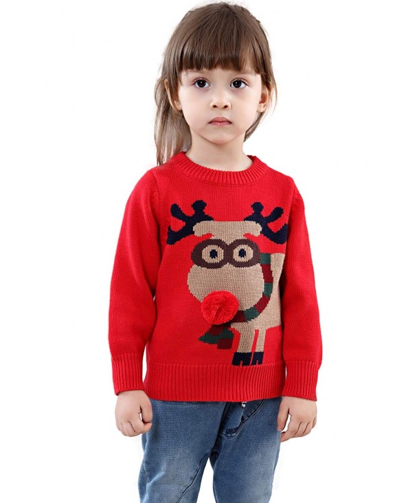 Shineflow Rudolph Reindeer Christmas Sweater