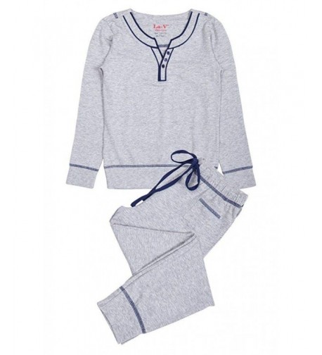 Girls Pajamas Grey Size 128 134