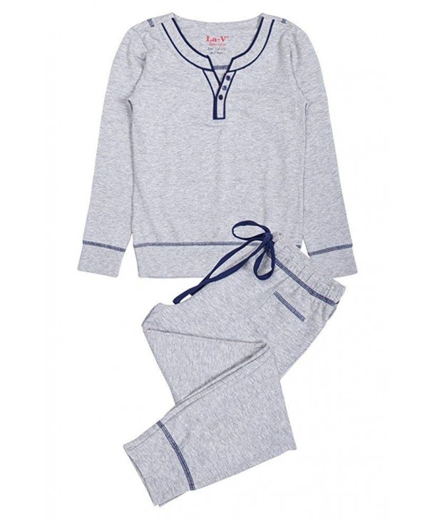 Girls Pajamas Grey Size 128 134