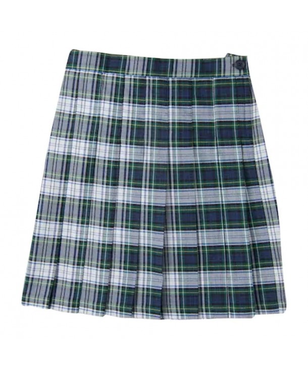 Girls' Parochial Private School Uniform White Plaid Skirt Size 4 ...