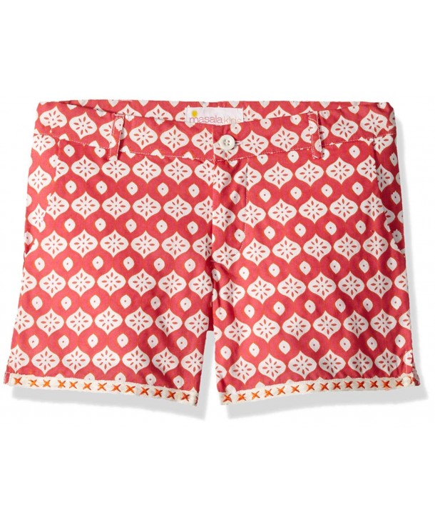 Masala Girls Baby Shorts Toddler