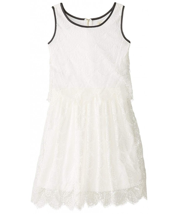 BTween Girls Popover Dress Contrast