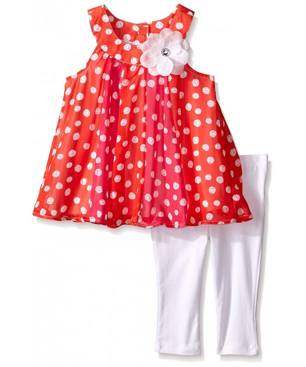 Kids Headquarters Girls Printed Georgette