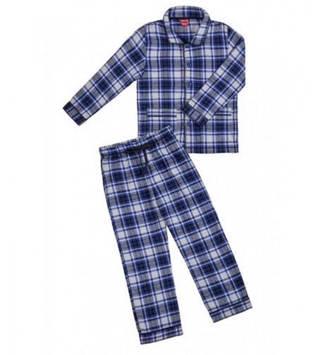 Pajama Sets Boys Check Pattern
