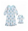 Disney White Granny Flannel Nightgown