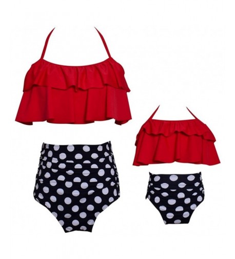 BANGELY Ruffle Swimsuit Matching Beachwear