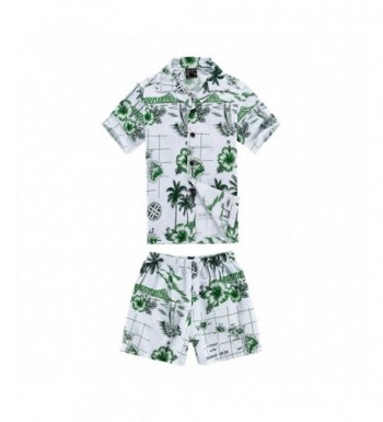 Hawaiian Shirt Shorts Piece Cabana