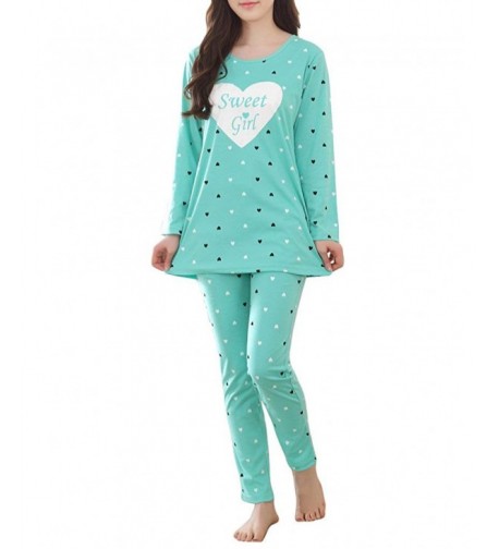 MyFav Sleepwear Hearts Pajama Leisure