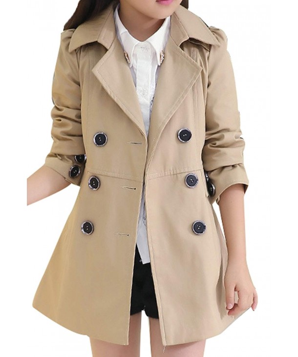JiaYou Double Breasted Outwear Trench