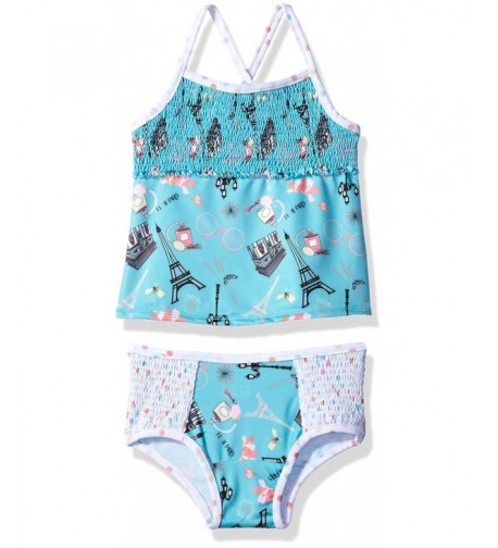 Jelly Pug Girls Tankini Swimsuit