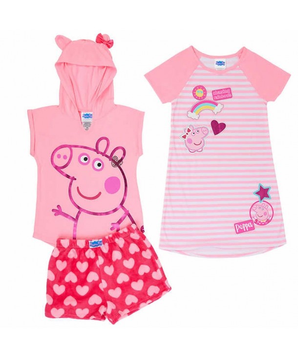 Peppa Little Girls Toddler Sleepwear