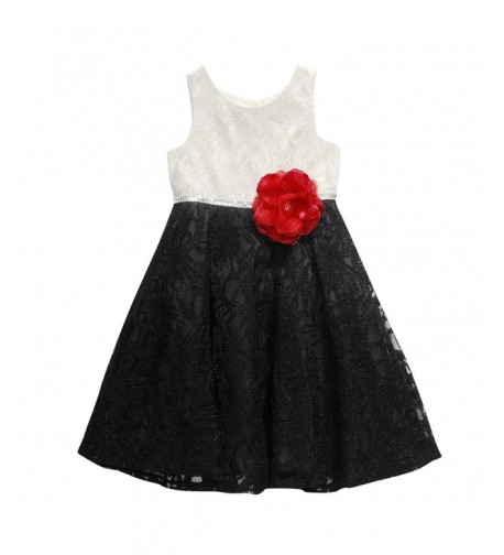 Bloome Girls Occasion Rhinestone Floral