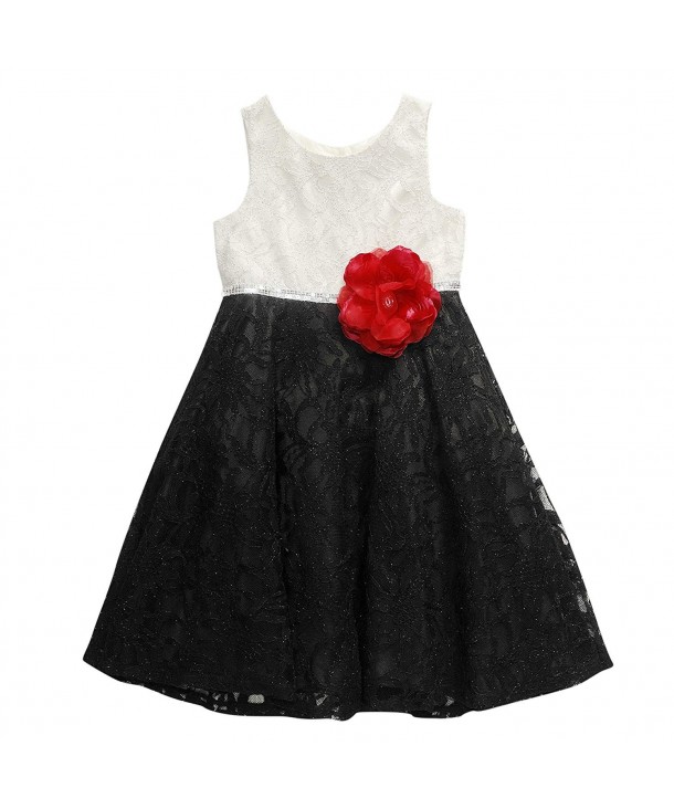 Bloome Girls Occasion Rhinestone Floral