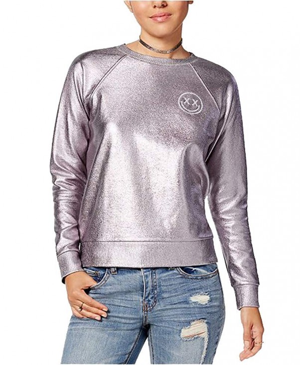 Polly Esther Juniors Metallic Sweatshirt