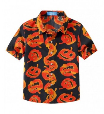 SSLR Pumpkins Button Sleeve Halloween