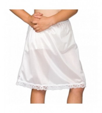Collections Little Girls White Nylon