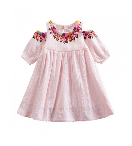 JUXINSU Cotton Middle Dresses Clothes