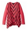 Derek Heart Mitered Stripe Sweater