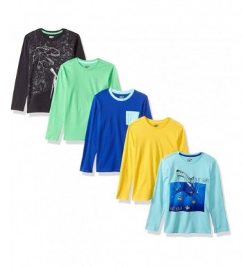 Spotted Zebra 5 pack Long sleeve T shirts
