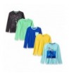 Spotted Zebra 5 pack Long sleeve T shirts