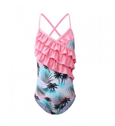 BAOHULU Swimsuit Stripe Bathing Swimwear