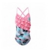 BAOHULU Swimsuit Stripe Bathing Swimwear