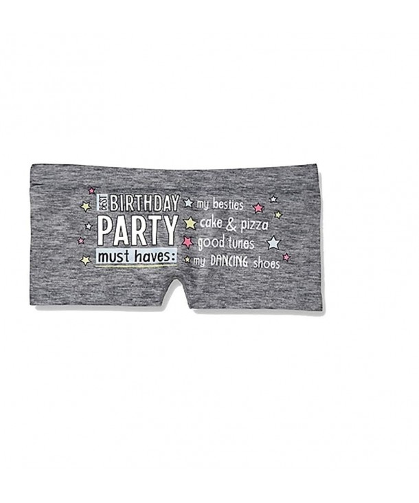 Justice Birthday Party Seamless Shortie