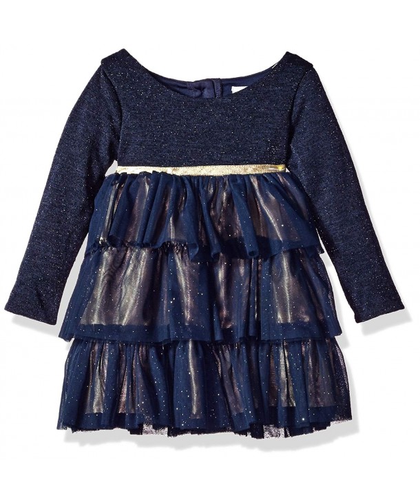 Youngland Girls Toddler Sparkle Tiered