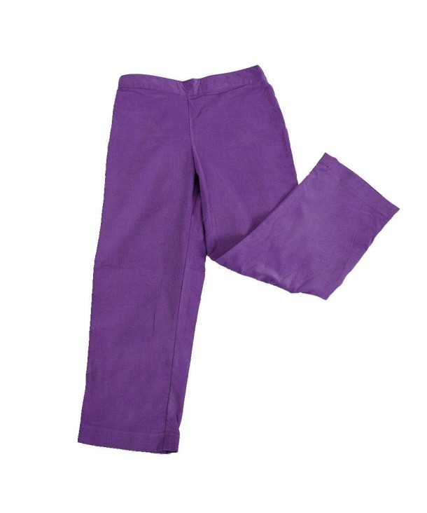 EVERBLYSS Purple Corduroy Pant