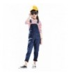 Girls Overalls Smiley Strecthy Rompers