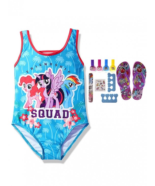 Little Pony Girls Piece Swimsuit